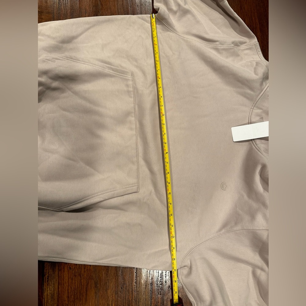 NWT! Adidas Men XL Pullover C Hoodie Beige IM2118 Sweatshirt Originals. - Picture 13 of 14